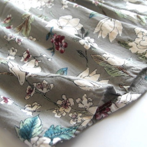 Zara floral print mid dress with belt Boho dress - Picture 6 of 10